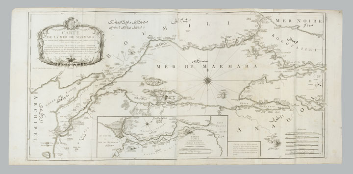 マルマラ海地図