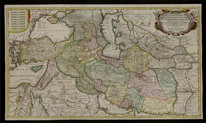 ペルシア・オスマン地図